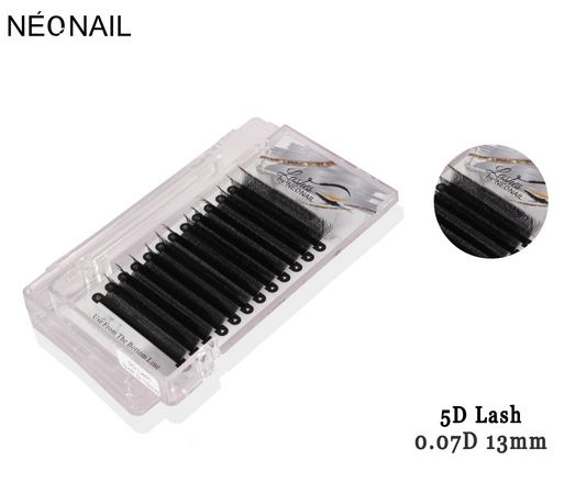 Neonail - Permanent Eyelash - 5D Lash - 0.07D - 13mm Tray