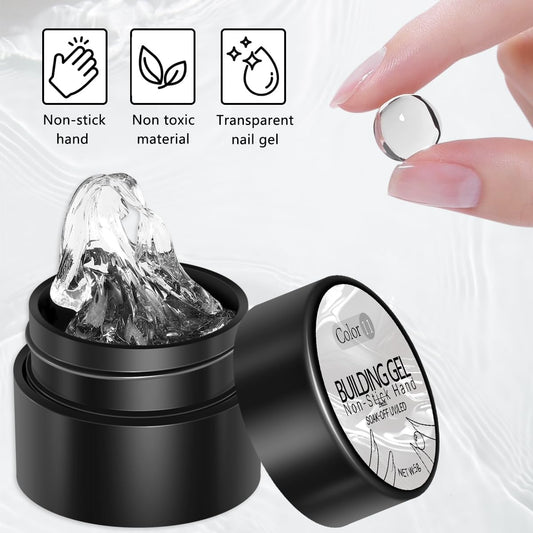 Kulis Clear 3D Sculpting Gel for Nail Art | Non-Sticky Hand Carving-Gel 5gm | Create 3D Flower Nail Designs