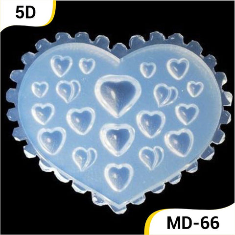 Kulis 5D Silicon Molds for Nail Art Designing