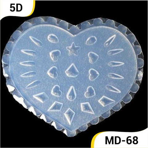 Kulis 5D Silicon Molds for Nail Art Designing