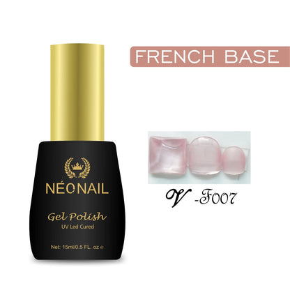 NEONAIL French UV Base Color 15ml | Soak-Off UV/LED Cured Base Gel (18 Color Shades)