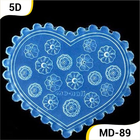 Kulis 5D Silicon Molds for Nail Art Designing