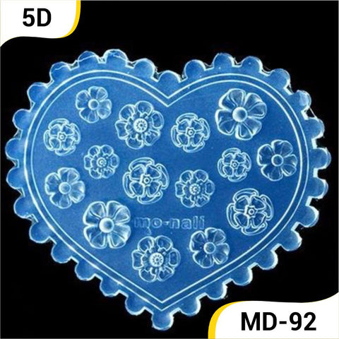 Kulis 5D Silicon Molds for Nail Art Designing