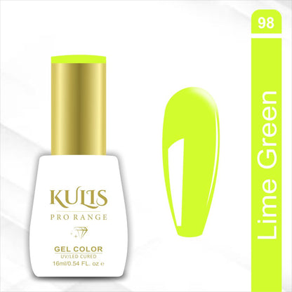 Kulis Pro Range UV Gel Nail Polish | Premium Soak-Off UV/LED Cured Gel 16ml (61 to 120 Shades)