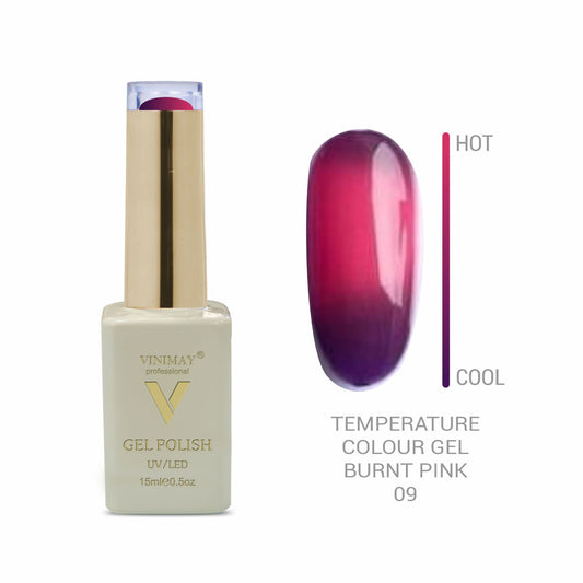 Vinimay - Thermal Gel Polish - 09 - Burnt Pink