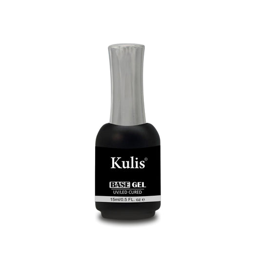 Kulis UV Base Coat 15ml | Soak-Off UV/LED Lamp Cured Clear Gel