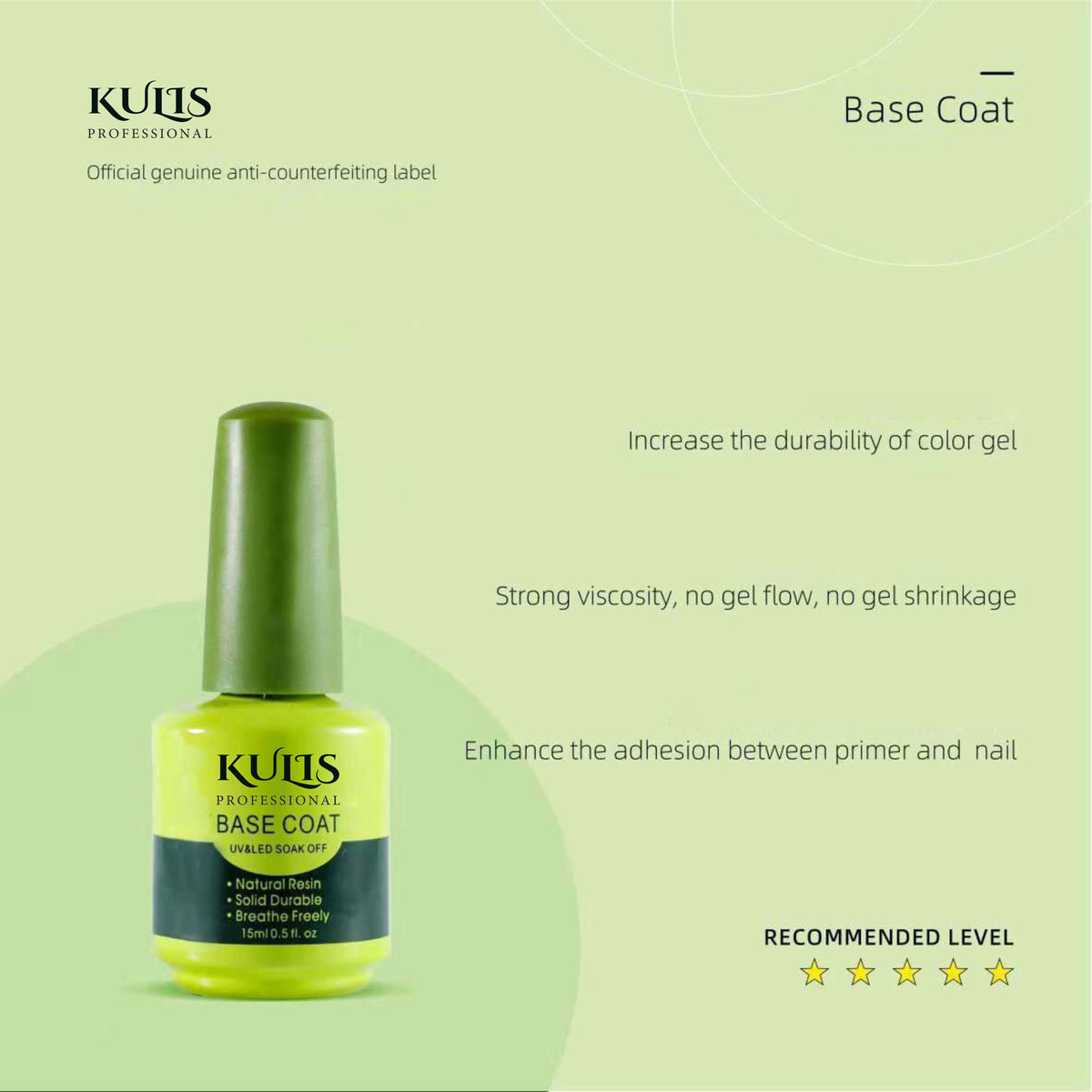 Kulis - Base Coat UV Cured