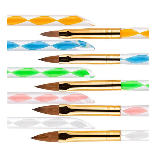 Kulis - Acrylic Brush - Pack of 5 Pcs