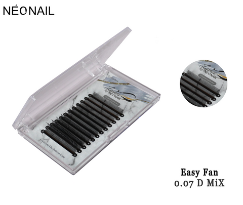 Neonail - Permanent Eyelash - Easy Pick - 0.07D MIX  Tray