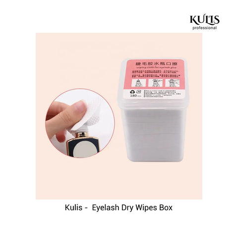 Kulis - Eyelash Dry Wipes Box