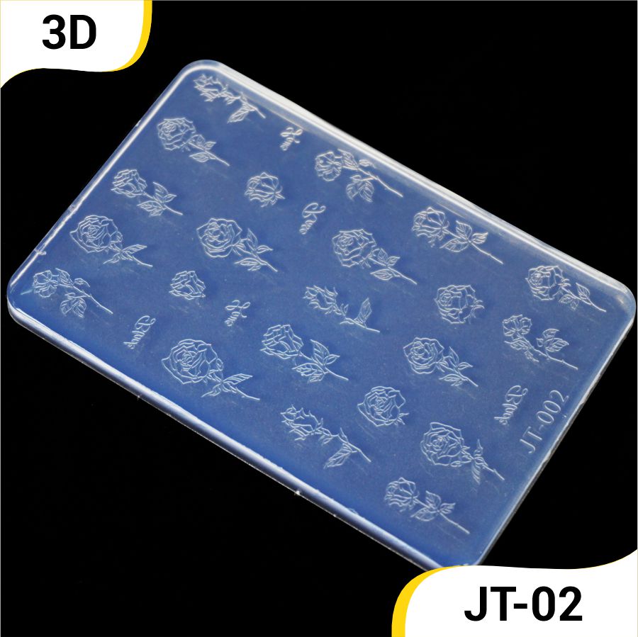 3D Silicon Moulds for Nail Art Designing