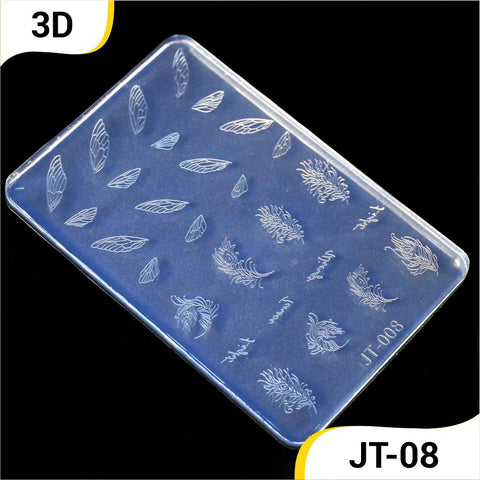 Kulis 3D Silicon Molds for Nail Art Designing