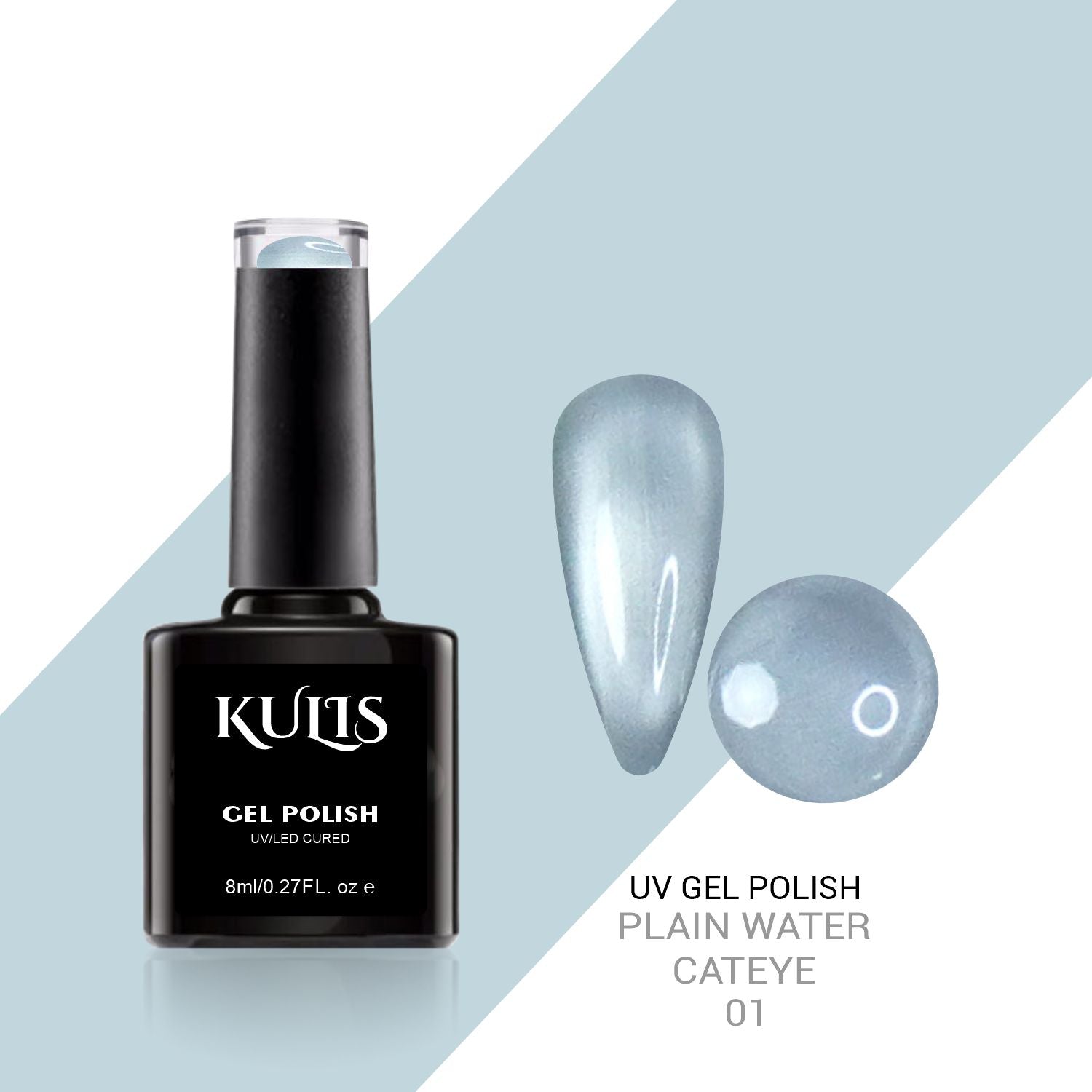KULIS Water Cat Eye Gel Polish 10ml 01