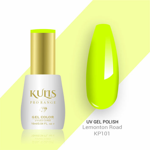 Kulis ProRange - UV Gel Nail Polish - KP101 -Lemonton Rode