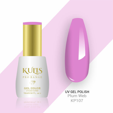 Kulis ProRange - UV Gel Nail Polish - KP107 -Plum Web