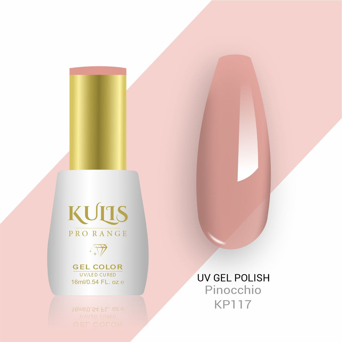 Kulis ProRange - UV Gel Nail Polish - KP117 -Pinocchino