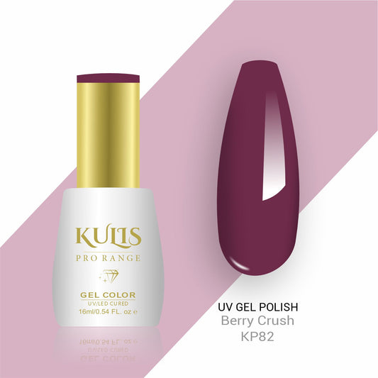 Kulis ProRange - UV Gel Nail Polish - KP82 -Berry Crush