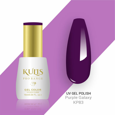 Kulis ProRange - UV Gel Nail Polish - KP83 -Purple Galaxy