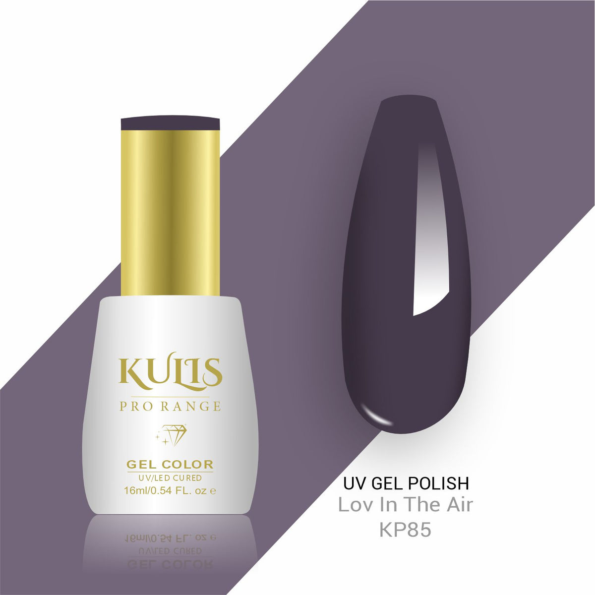 Kulis ProRange - UV Gel Nail Polish - KP85 -Lov In The Air