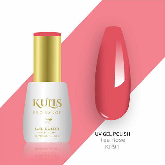 Kulis ProRange - UV Gel Nail Polish - KP91 -Tea Rose