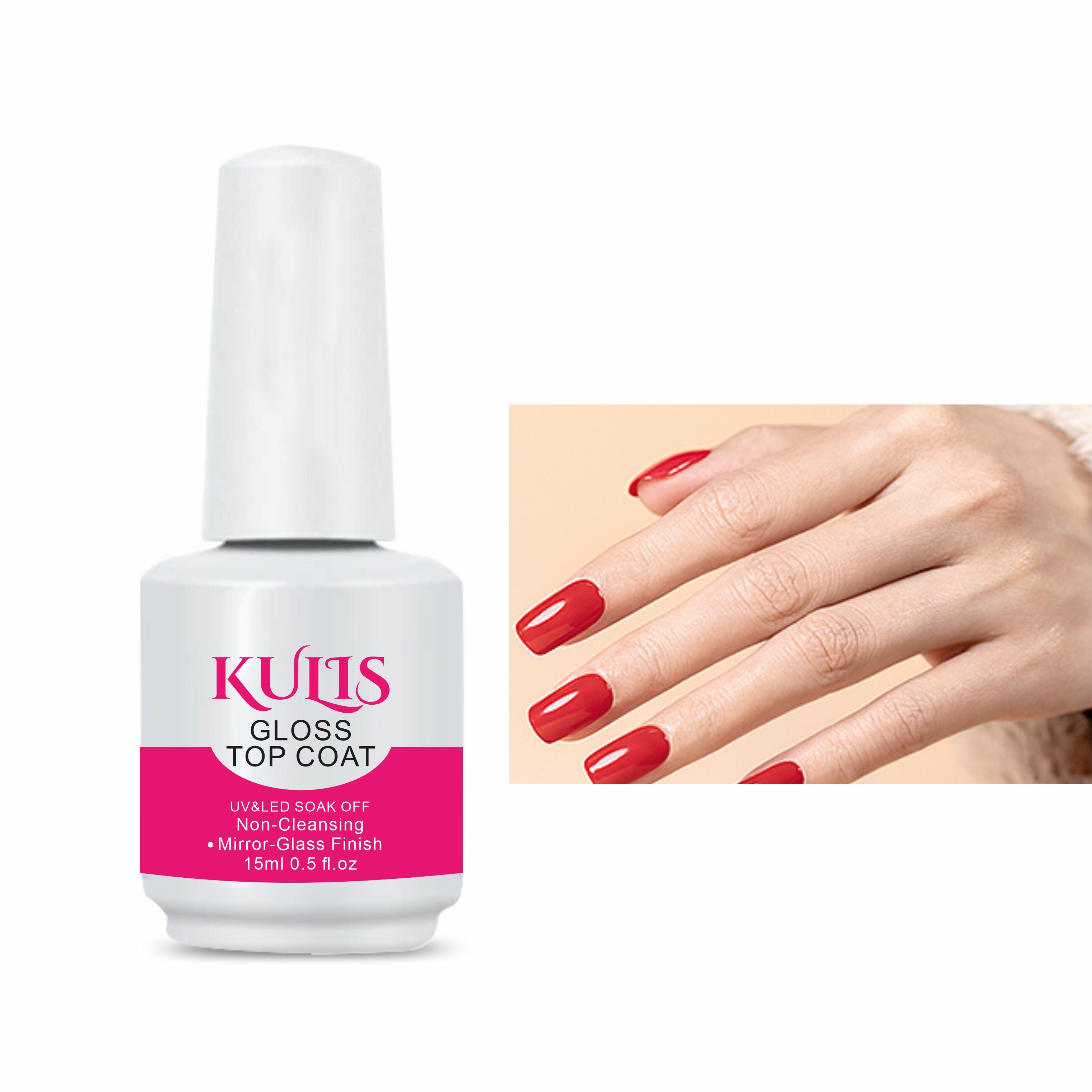 Kulis - Gloss/Shiny Top Coat 15ml