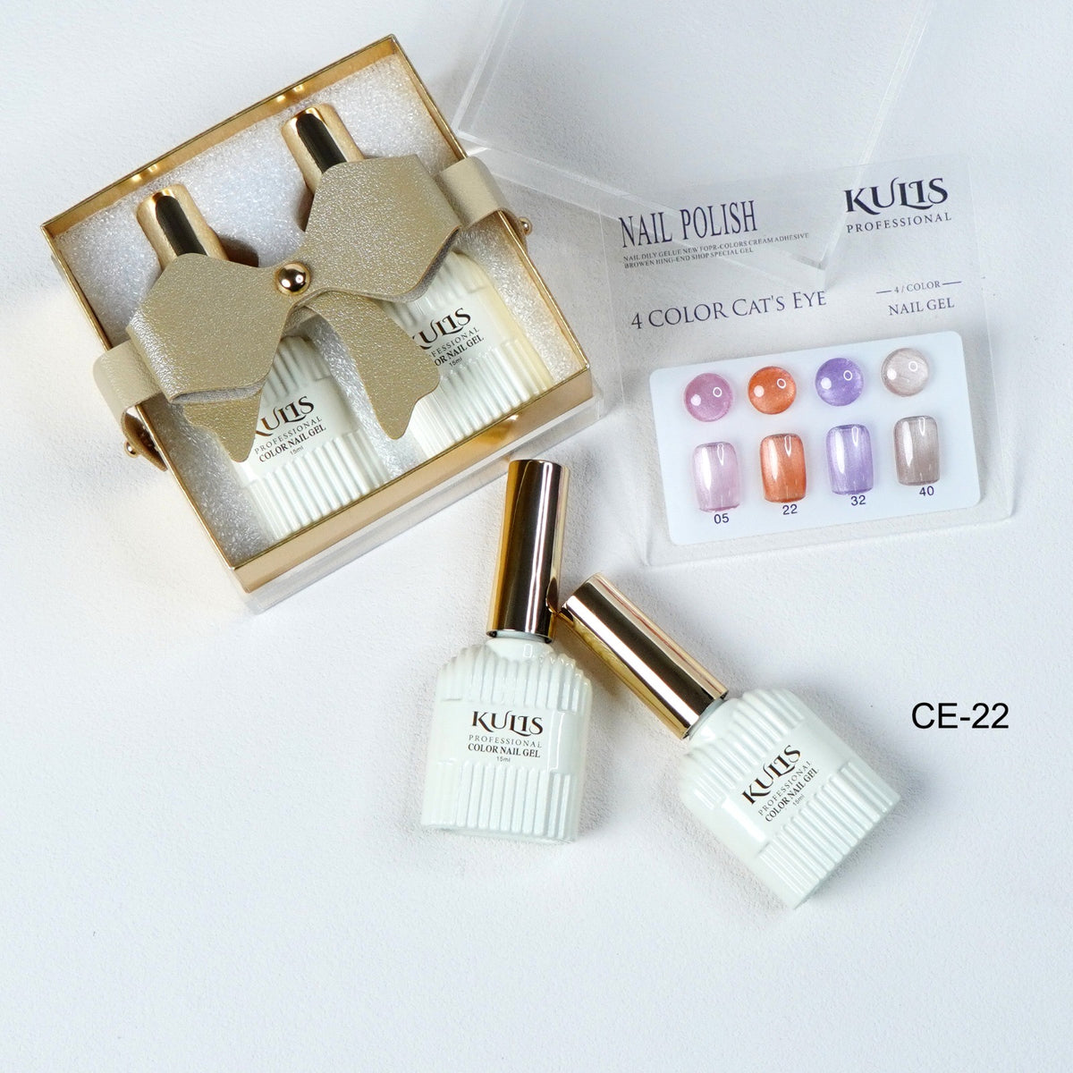 Kulis Cateye Polish 4Pcs Set CE22