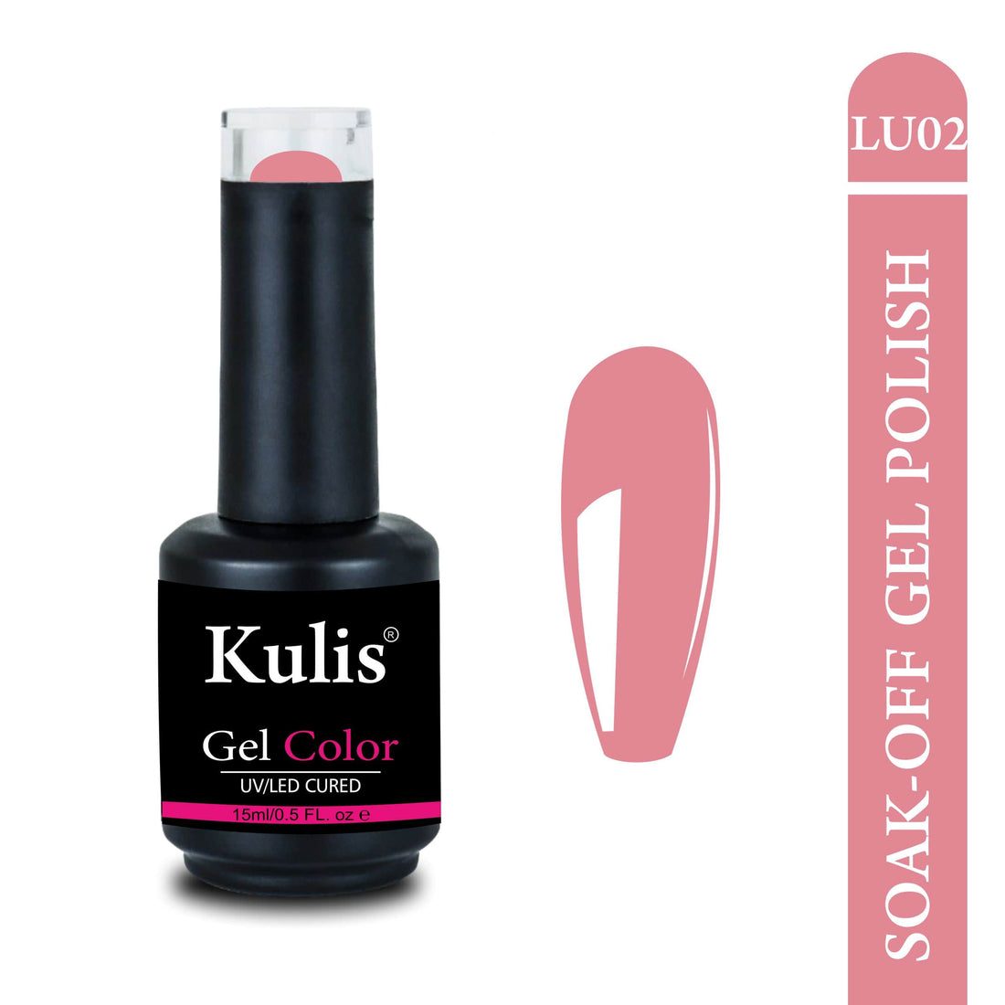 Kulis Luminescent UV Gel Nail Polish 15ml | Soak-Off UV/LED Cured Gel