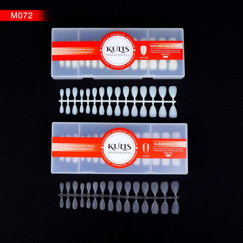 Kulis Professional Press-On Nail Tips Box – Assorted False Nail Tips for Nail Extensions, Nail Art & DIY Manicure
