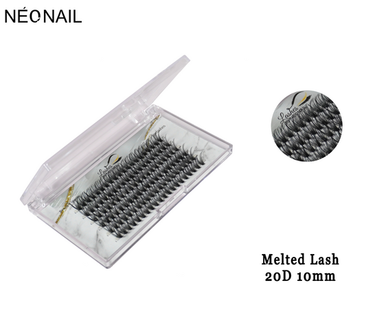 Neonail - Permanent Eyelash - Melted lash - 20D 10mm  Tray