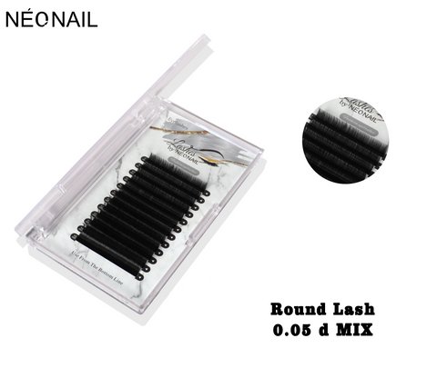 Neonail - Permanent Eyelash - Round Lash - 0.05D Mix Tray