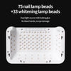 Kulis Professional 236W Dual Light Source UV LED Nail Lamp | Red Light Therapy & UV Gel Curing Lamp | Fast-Drying Nail Dryer with Timer Display