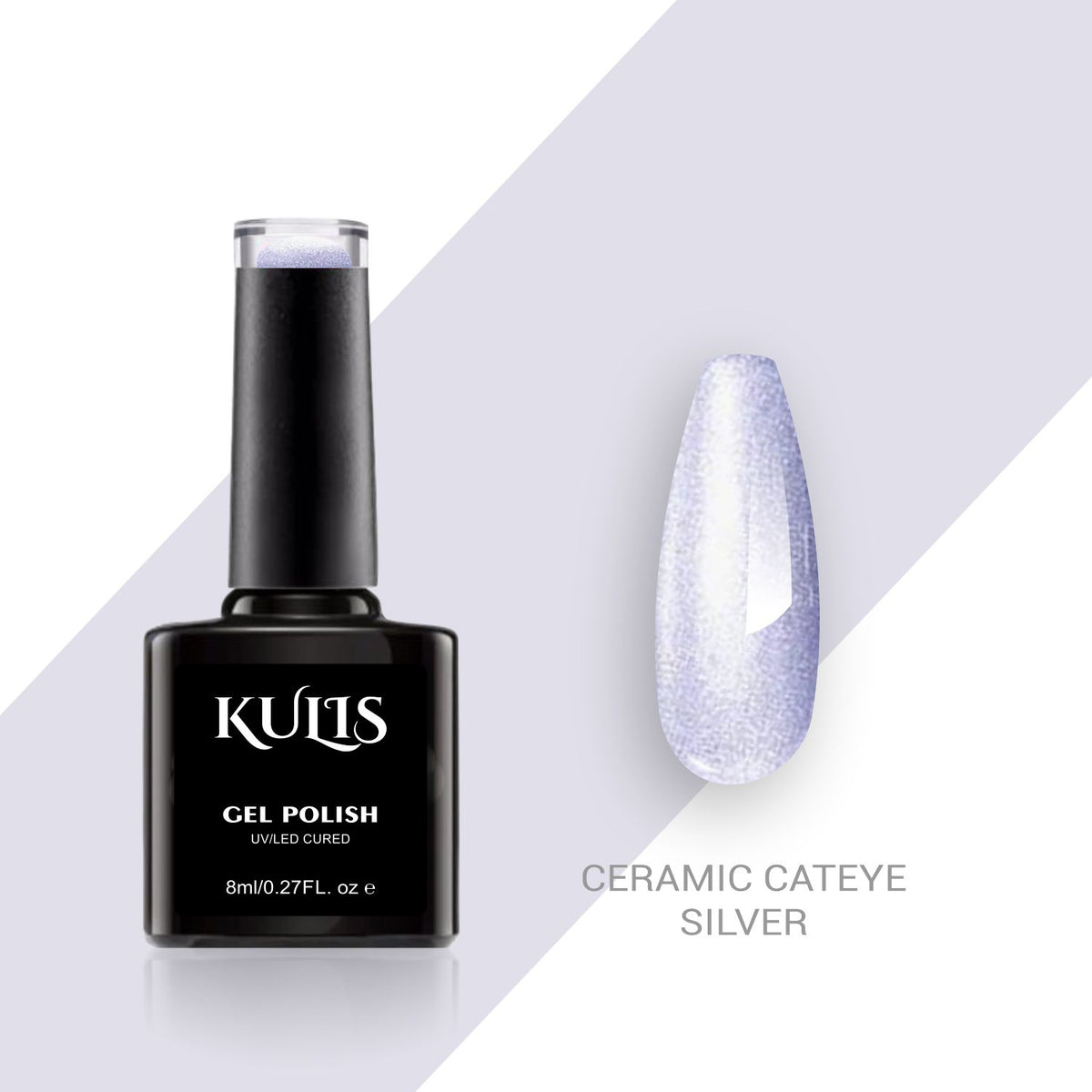 Kulis - Ceramic Cat eye - Silver