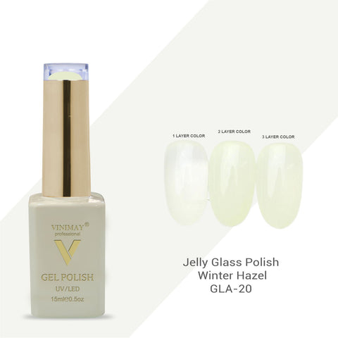 Vinimay - Jelly Glass UV Gel Polish - GLA20 - Winter Hazel