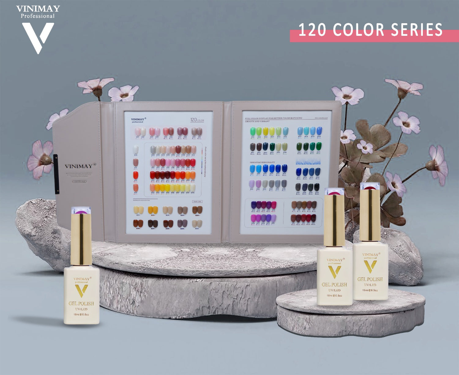 Vinimay 120 Color Shades UV Gel Polish