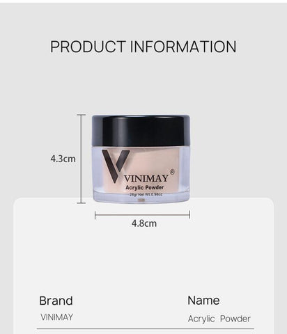 Vinimay Acrylic Powder Size