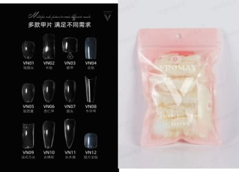 Non-Breakable Nail Tips 500 Pcs Bag