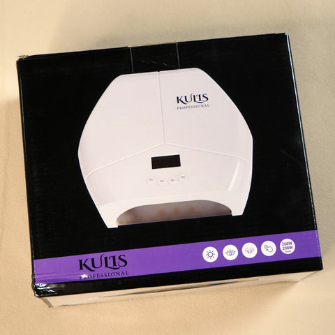 Kulis Professional Pure Cure UV LED Nail Lamp | High Power Gel Polish Curing Machine with Metal Base Plate | Fast Drying Nail Dryer