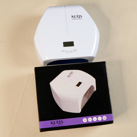 Kulis Professional Pure Cure UV LED Nail Lamp | High Power Gel Polish Curing Machine with Metal Base Plate | Fast Drying Nail Dryer