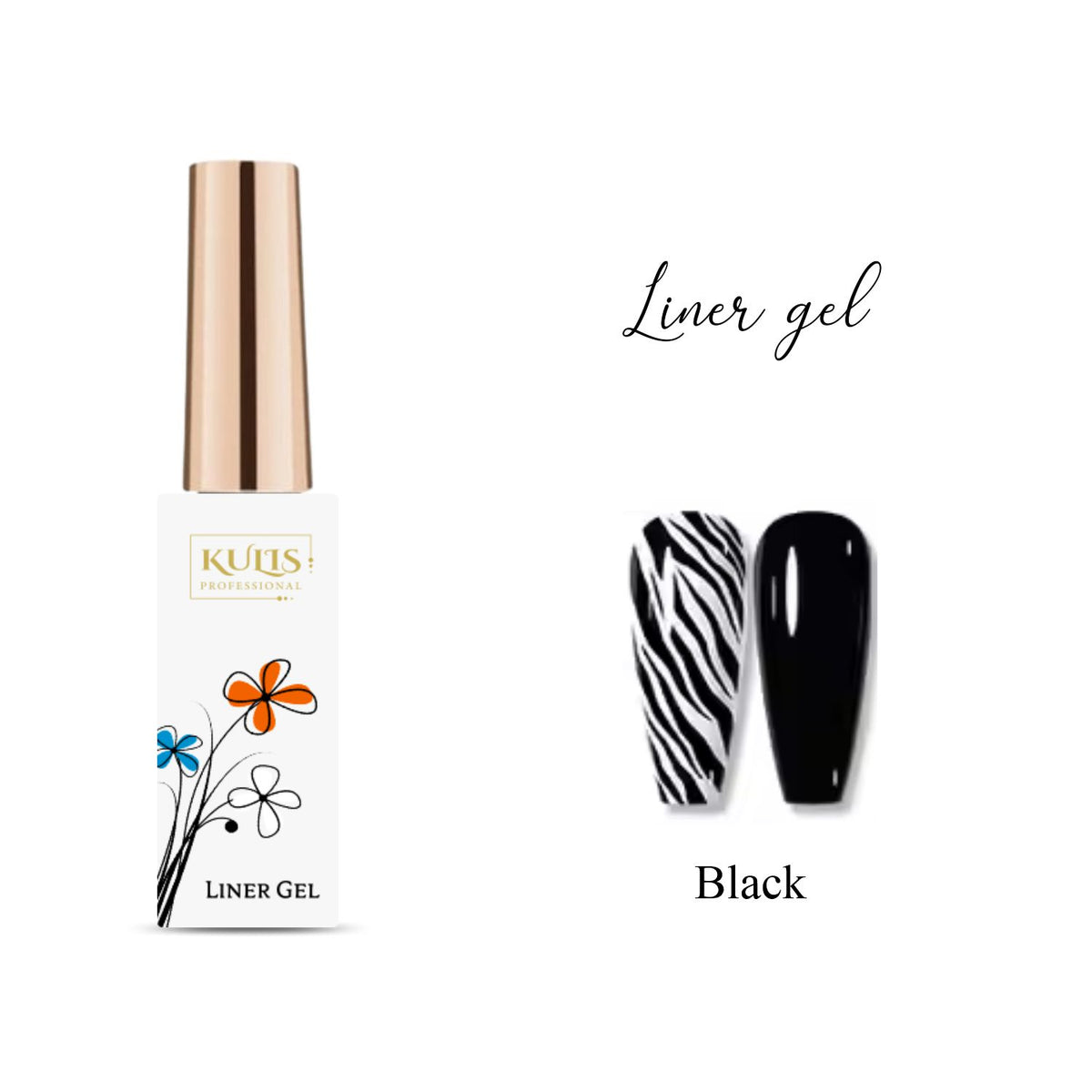 Kulis -Liner Gel Polish - Black