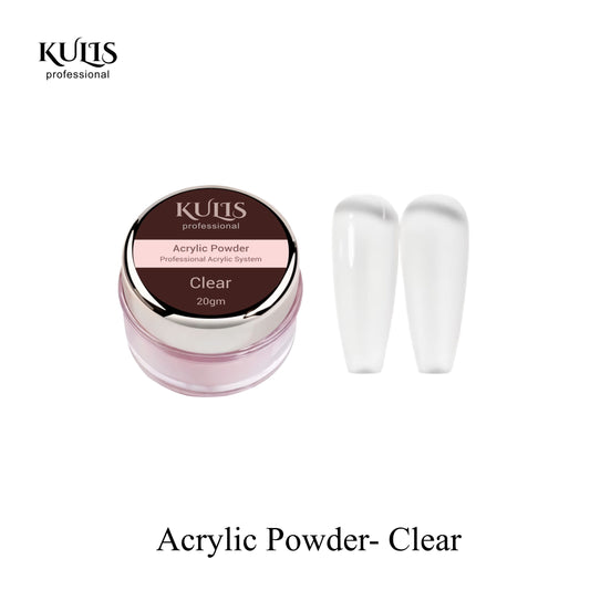 Kulis - Acrylic Powder - Clear 20gm