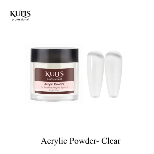 Kulis - Acrylic Powder - Clear 15gm