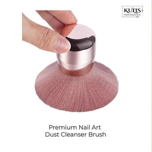 Kulis - Nail Art Dust Cleanser Brush - Rose Gold