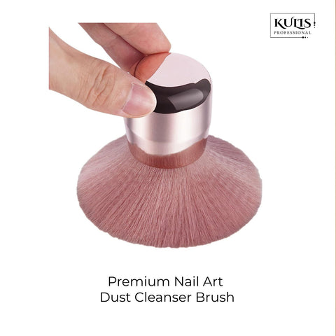 Kulis - Nail Art Dust Cleanser Brush - Rose Gold