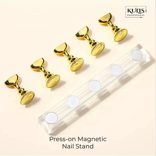 Nail Practice Magnetic Stand | Nail Tip Display Stand Holder for Home Salon Makeup