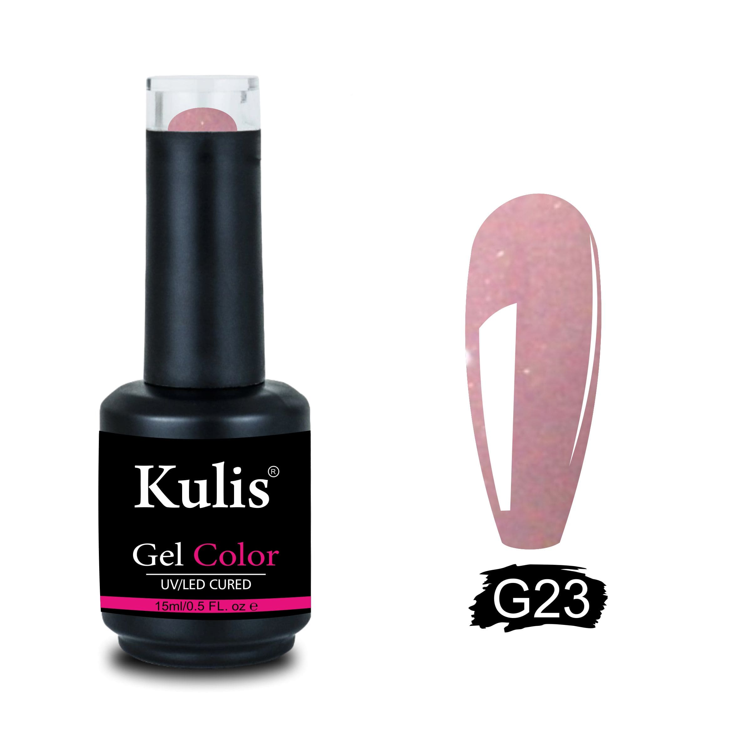 Kulis Glitter Disco UV Gel Polish | Soak-off UV/LED Glitter Gel Nail Polish 15ml Packaging