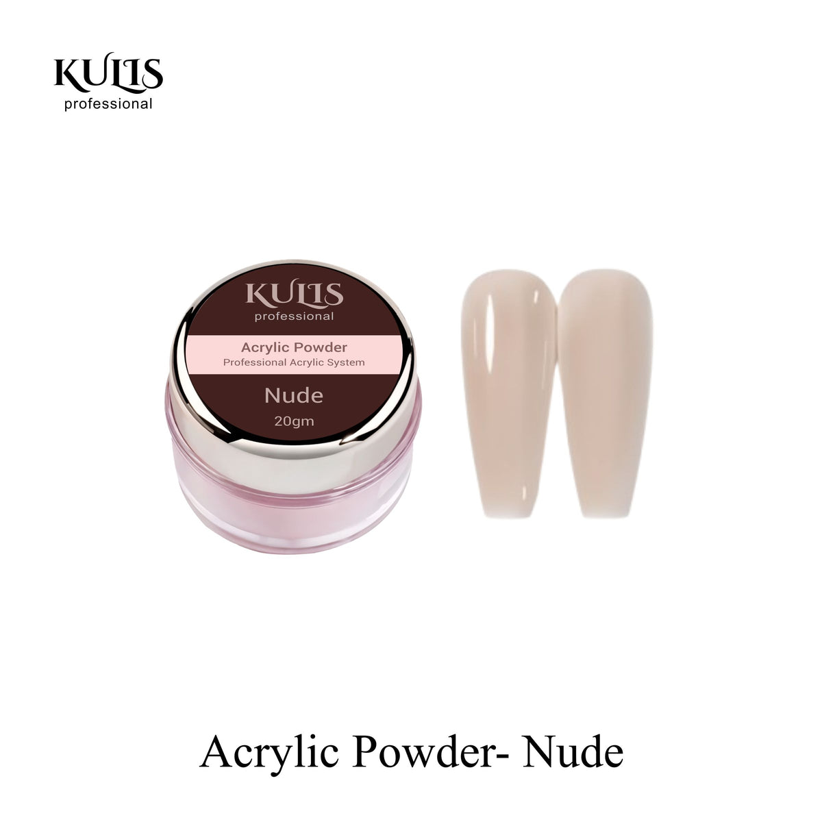 Kulis - Acrylic Powder - Nude 20gm