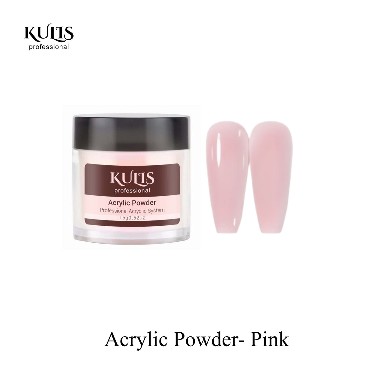 Kulis - Acrylic Powder -Pink 15gm