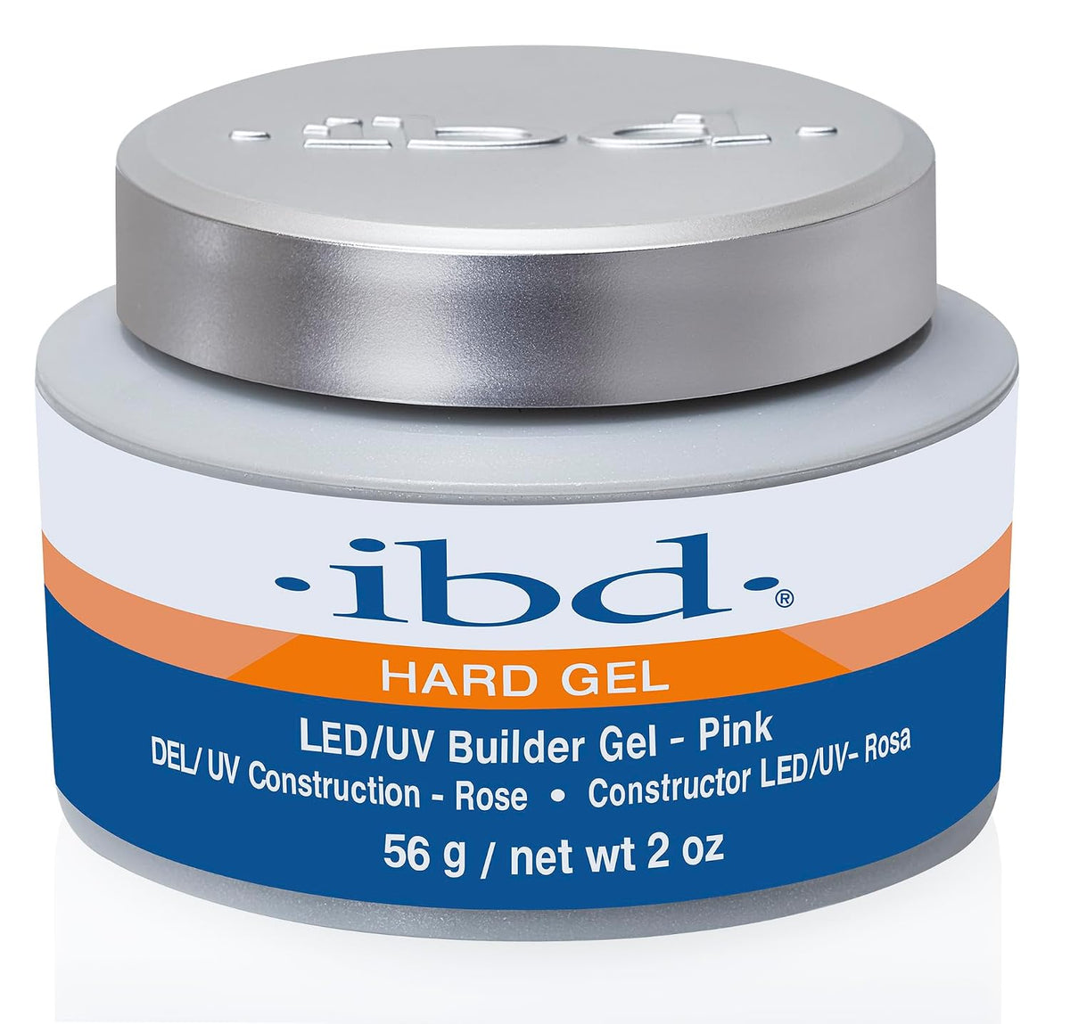 IBD Hard Gel – LED/UV Builder Gel 56gm | LED/UV Hard Builder Gel for Nail Extensions, Strengthening & Sculpting