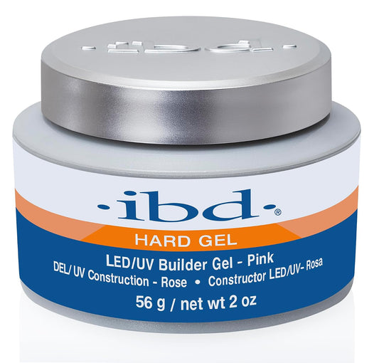 IBD Hard Gel – LED/UV Builder Gel 56gm | LED/UV Hard Builder Gel for Nail Extensions, Strengthening & Sculpting