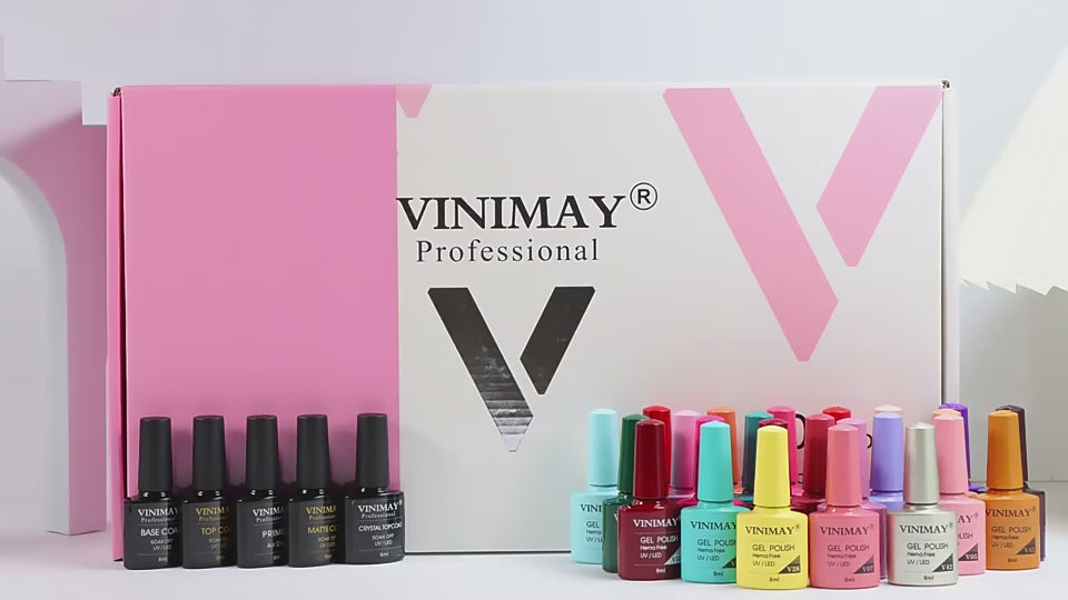 VINIMAY® Professional UV Gel Nail Polish Kit of 60pcs with Shade Card